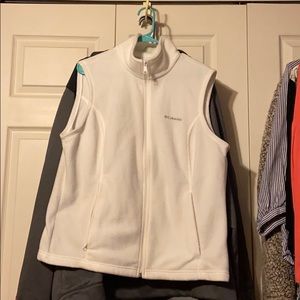 White Columbia Vest